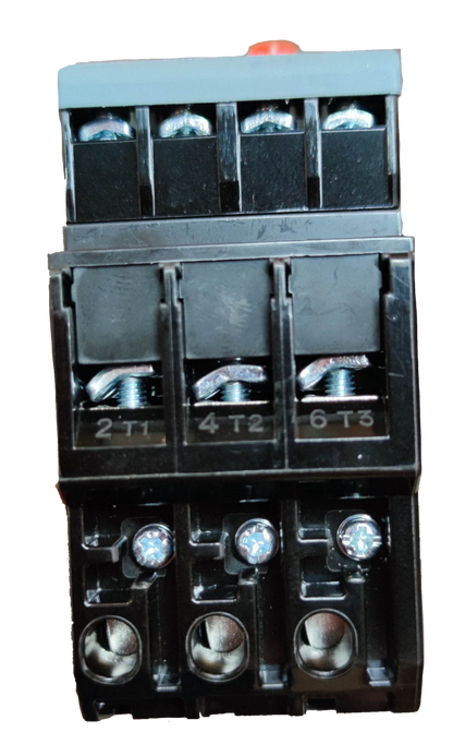 Himel Overload Relay 9-13A HDR3s2513 black electrical component with multiple screw terminals