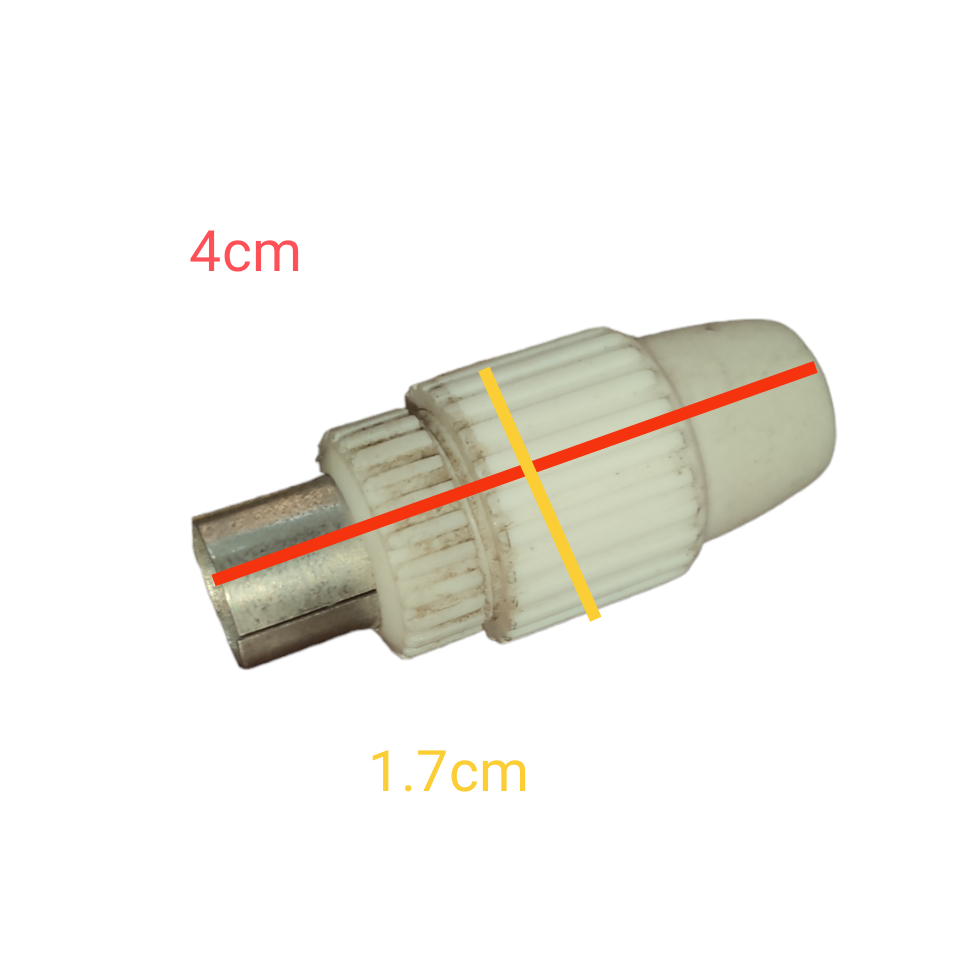 PAL Plug Connector 4cm Durable Electrical Circuit Part | Electx ...