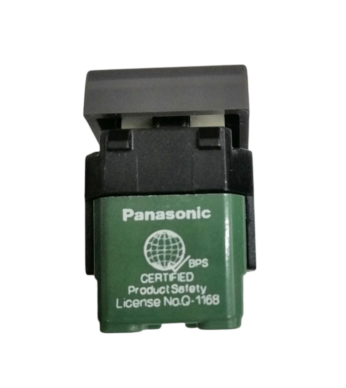 Panasonic 1Way Switch 16A 250V Gray power point switch with safety certification label