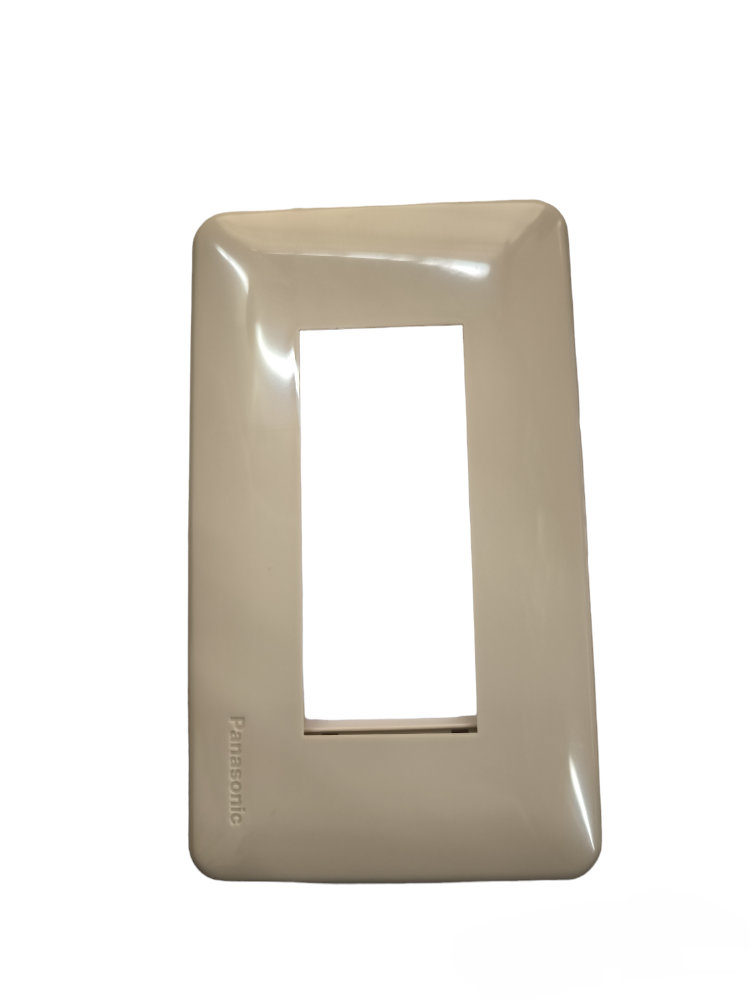 Panasonic 3 Gang Plate Cover in beige for power points switches and plugs