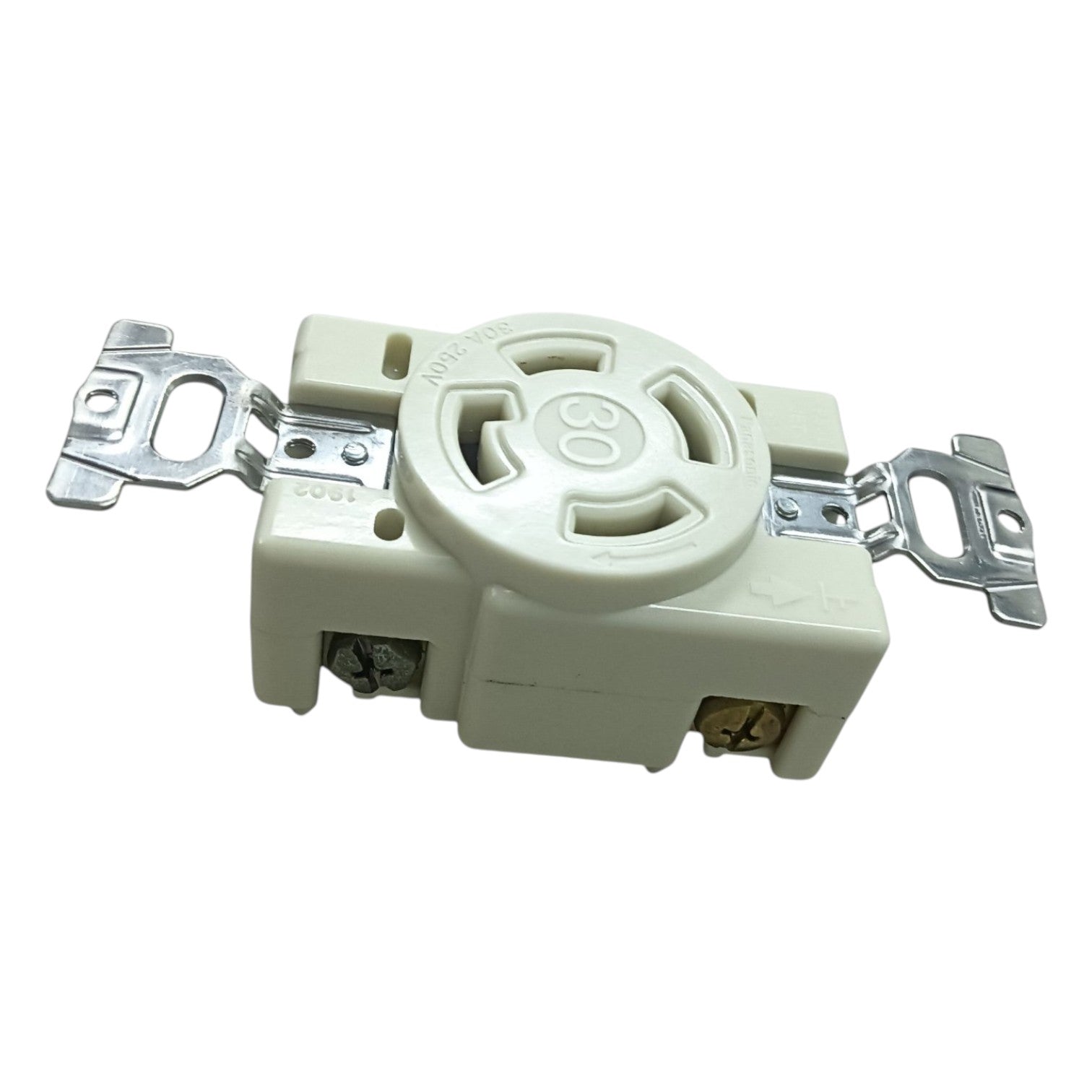 【6/1〜6/4限定】Panasonic NA-VD120L-W Panasonic 30A Twist Lock Outlet 3P+E (4P) 250V (NEMA L6) WF2430