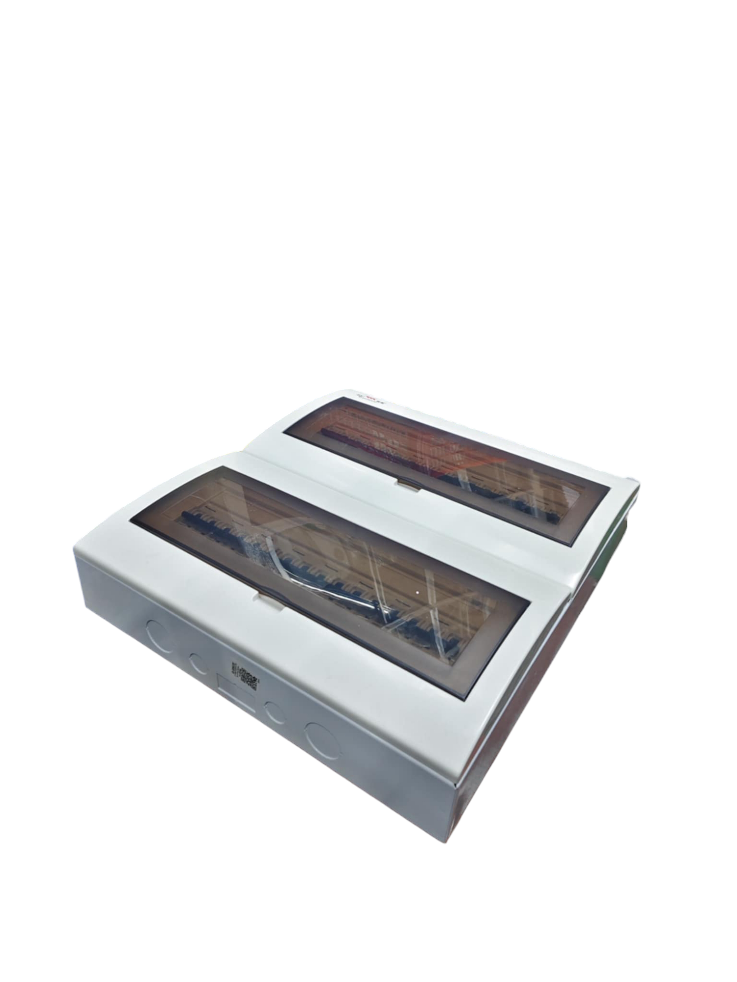 Panasonic Breakers Panel Board 63A with dual transparent covers for electrical circuitry protection