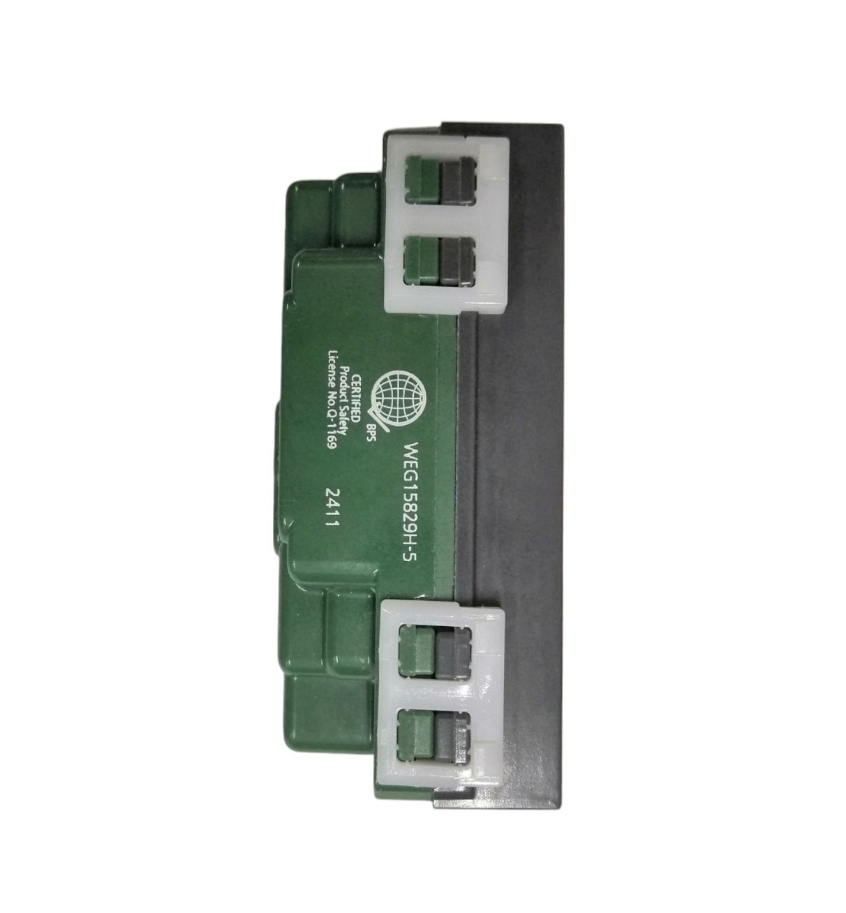Panasonic Duplex Universal with Ground electrical component in green and black for wiring connections