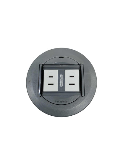 Panasonic floor outlet 2 gang GRAY 220V 16A for easy access to power in your space