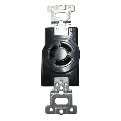 Panasonic 15A P Twist Lock Outlet with Plate 2P+E (3P) 125V (ML-1) Twistlock  WF2315 and WNF6253W-8