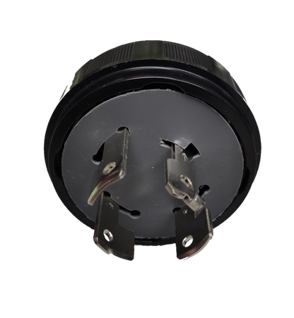 Panasonic 20A twist lock plug 4Wire heavy duty circular power connector with four prongs black housing