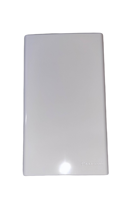Panasonic white Switch Cover WEG6891W-1 for power points, switches, and plugs