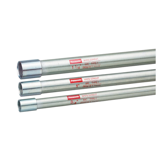 Panasonic 4 Inch IMC Pipe x 10 Feet Intermediate Metal Conduit Pipe 100mm x 3 Meter