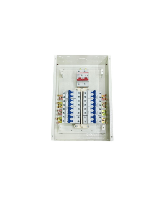Panel Board 100A 2P Main electrical distribution board with circuit breakers from Panasonic Himel and Koten