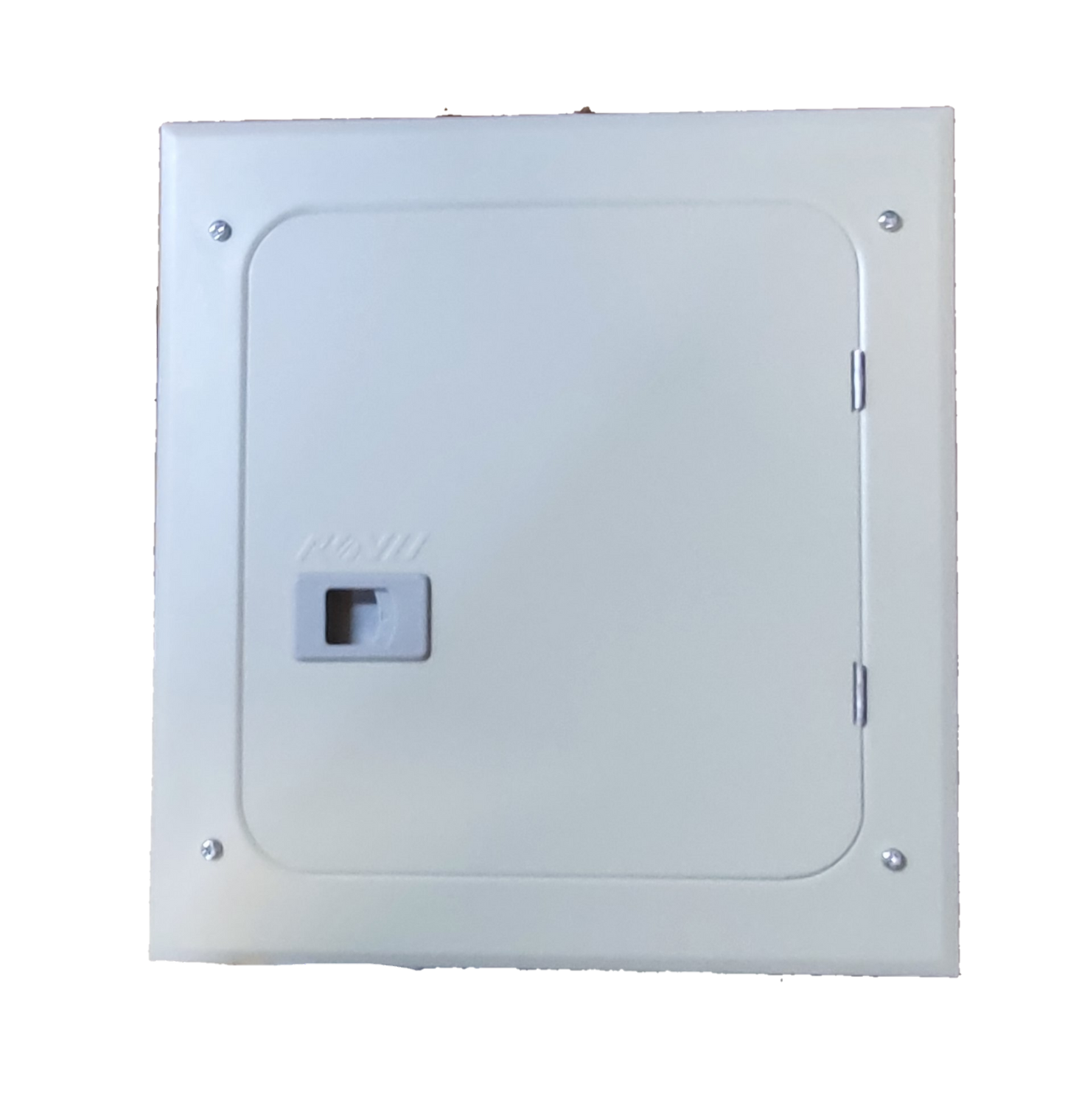 Royu Panel Board 3x3 6 Holes for 2 Pole Plug in white metal electrical enclosure box