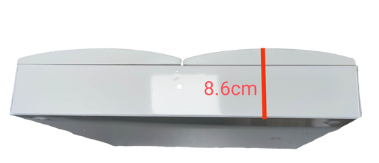 Chint Panel Board 63A 1Pole Main with 31 Branches white electrical enclosure 8.6 cm width
