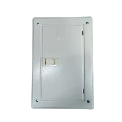 Koten 8 Branches Panel Board for Miniature with a sleek white design and secure enclosure