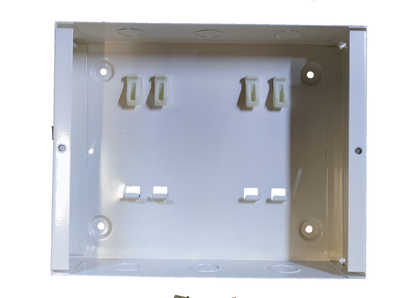 Koten white electrical panel board for GE 3Pole TQC Bolt on with mounting clips and slots