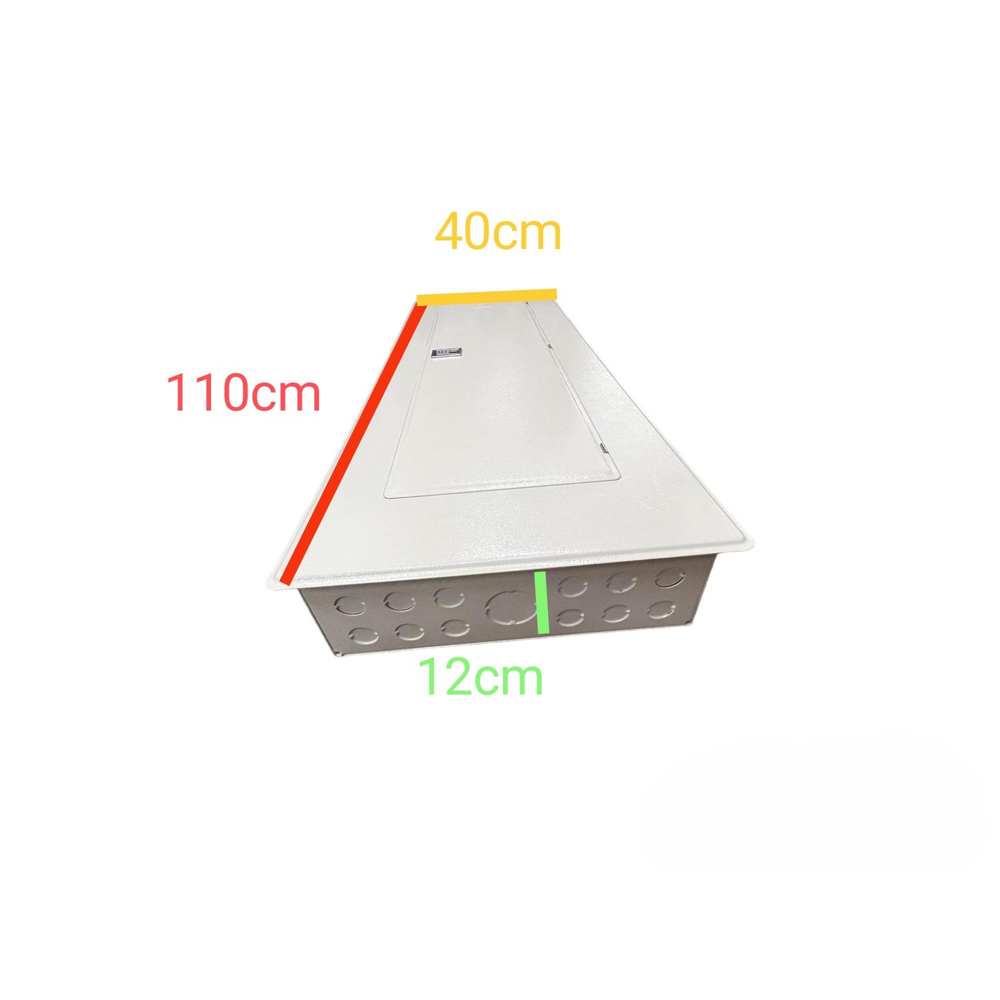 Koten Panel Board Main MCCB 250A 2 Pole with dimensions of 110cm x 40cm x 12cm for electrical installations
