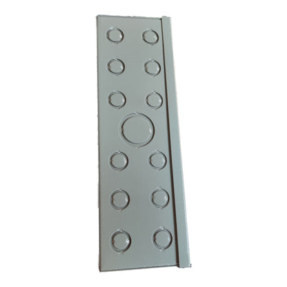 America 8 Branches Panel Board TQD Main 3 Pole for 3 Pole Bolt On Circuit Breaker Distribution Panel Surface Mounted Type Metal Base