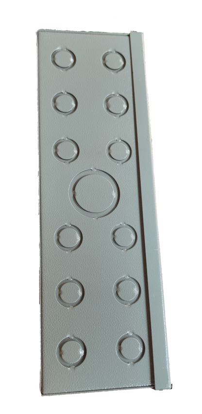 Local electrical Panel Board TQD Main 3 Pole 8 Branches with multiple circular connection points