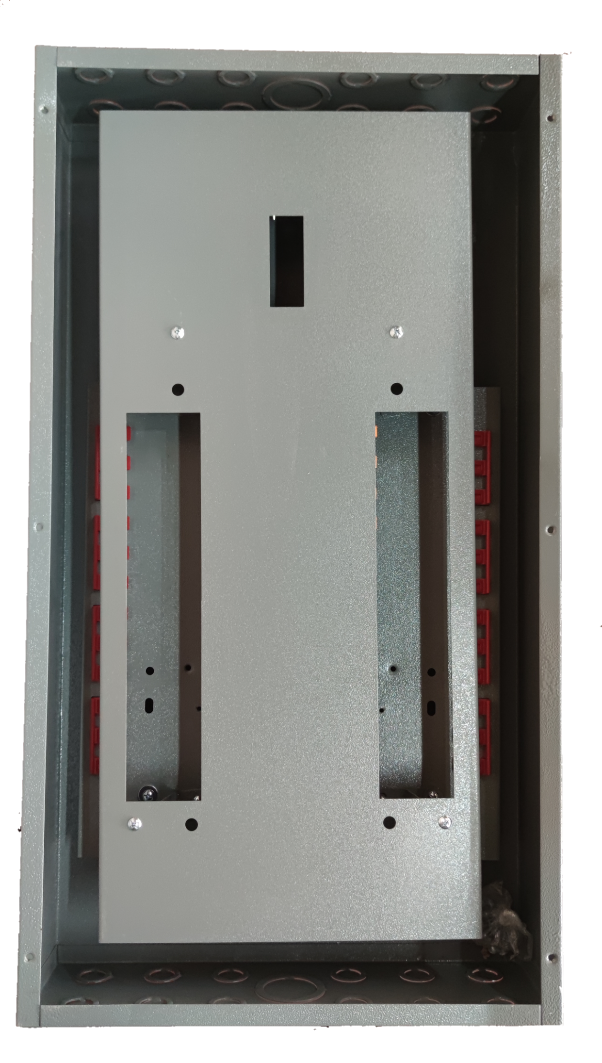 Local electrical Panel Board TQD Main 3 Pole 8 Branches with metal frame and open wiring slots