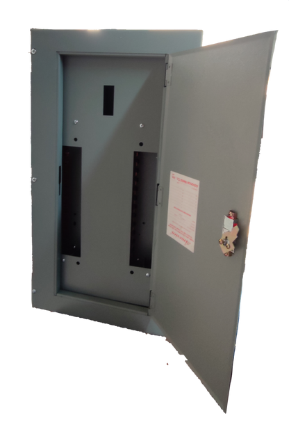Local electrical Panel Board TQD Main 3 Pole 8 Branches metal enclosure with open door