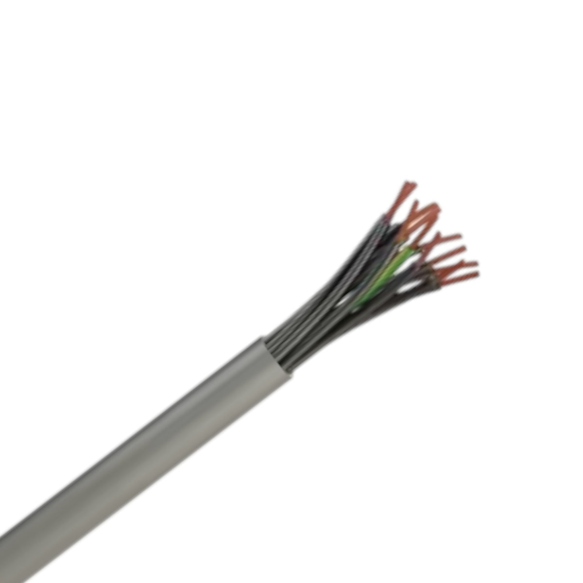 Helukabel Control Cable 1.5mm AWG 16 Un Shielded Available in 25, 18, 12, 8, 7, 6, 5, 4, 3 and 2 Cores in Different Lengths 300V AC / 500V AC Oil Resistant, Flame Retardant Acc DIn VDE 0482-332-1-2 IEC 60332-1-2, Class 5