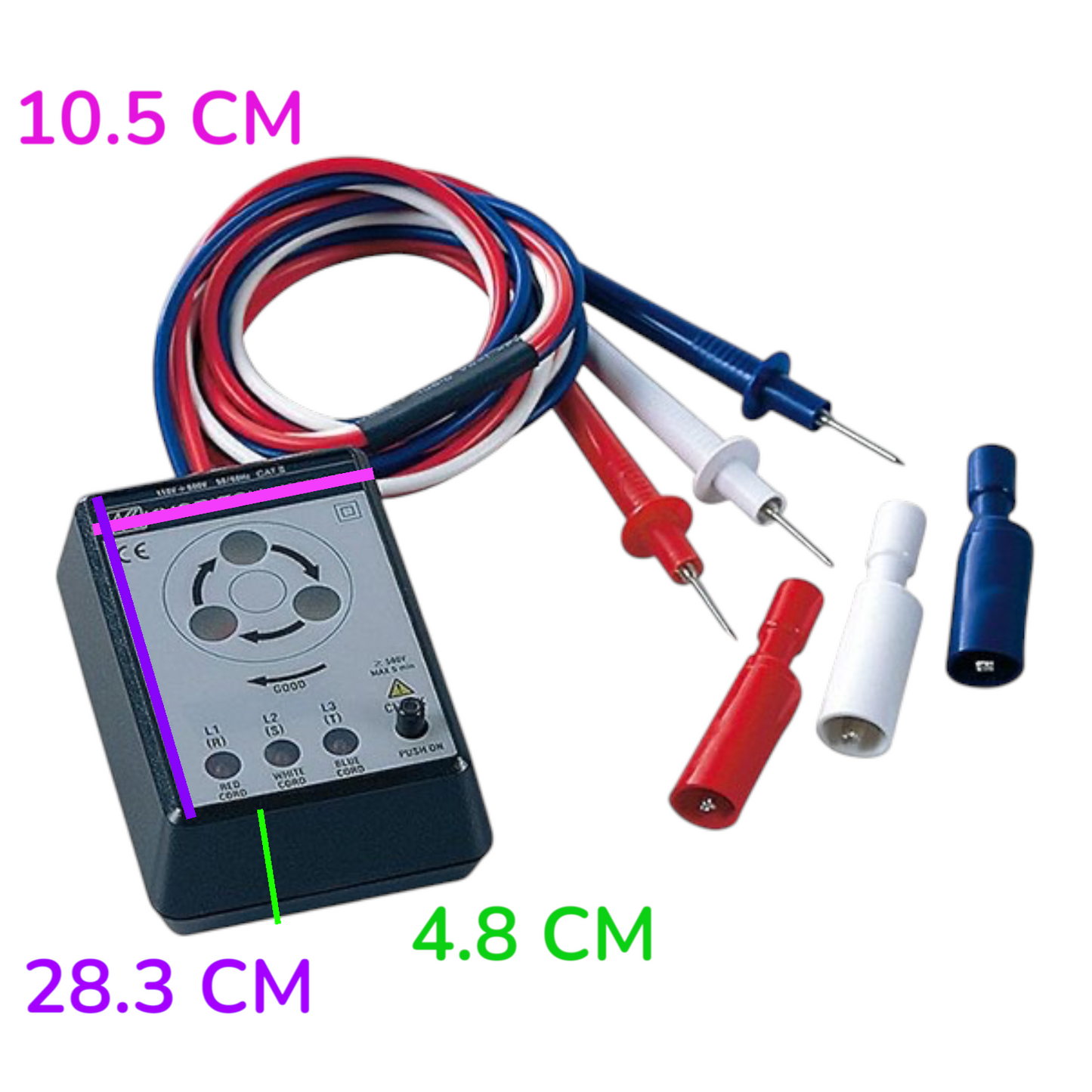 Kyoritsu 3 Phase Digital Indicator Tester 110V-600V 8031