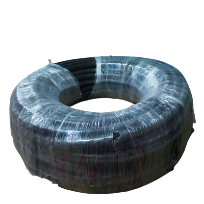 Coiled Phelps Dodge Royal Cord 8.0mm 4C wire wrapped in plastic for electrical use