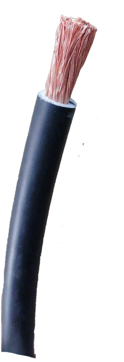 Philflex 30mm welding cable black flexible insulated lead with exposed copper strands