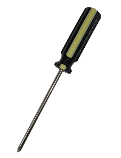 Rubicon Philip Screw Driver 901 75mm with black and yellow handle for precise fastening