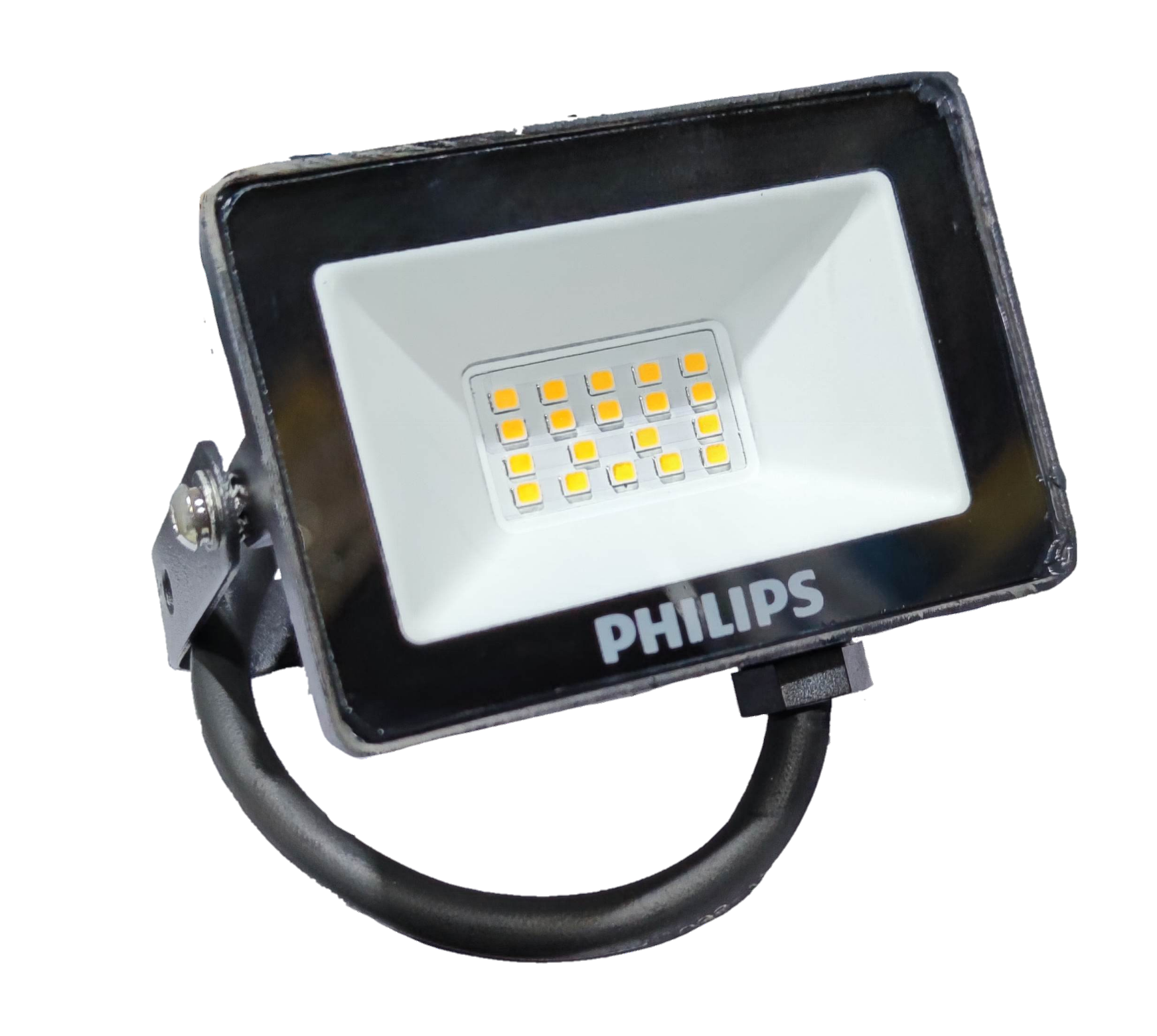 Philips 10W LED Flood Light 220V Neutral with a sleek design for outdoor lighting