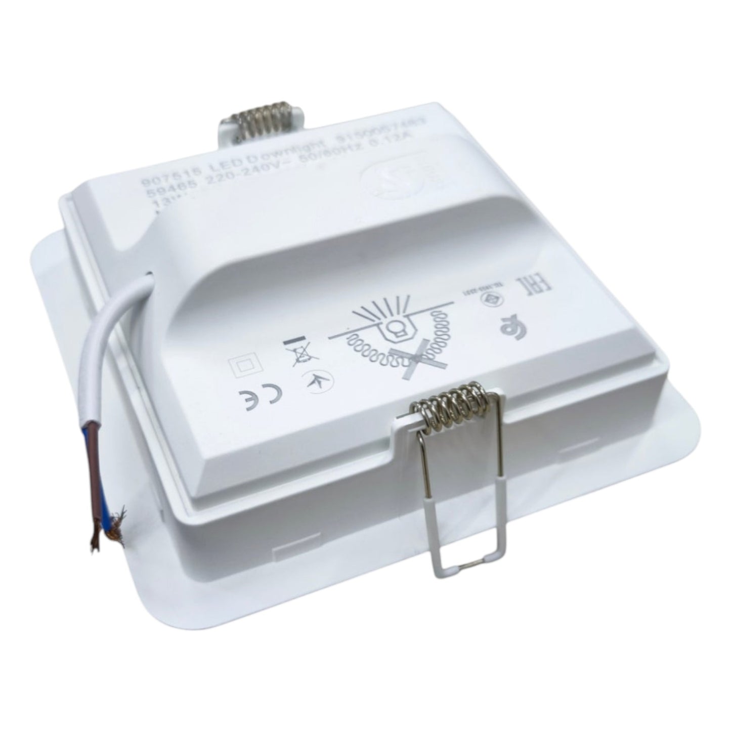 Philips 13W LED Downlight  220V Square 140mm 5.5 Inches Available in Daylight or Cool White or Warm White 59465 Meson