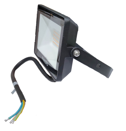 Philips 20W LED floodlight 220V 6500K Cool White for outdoor lighting with sturdy mounting bracket