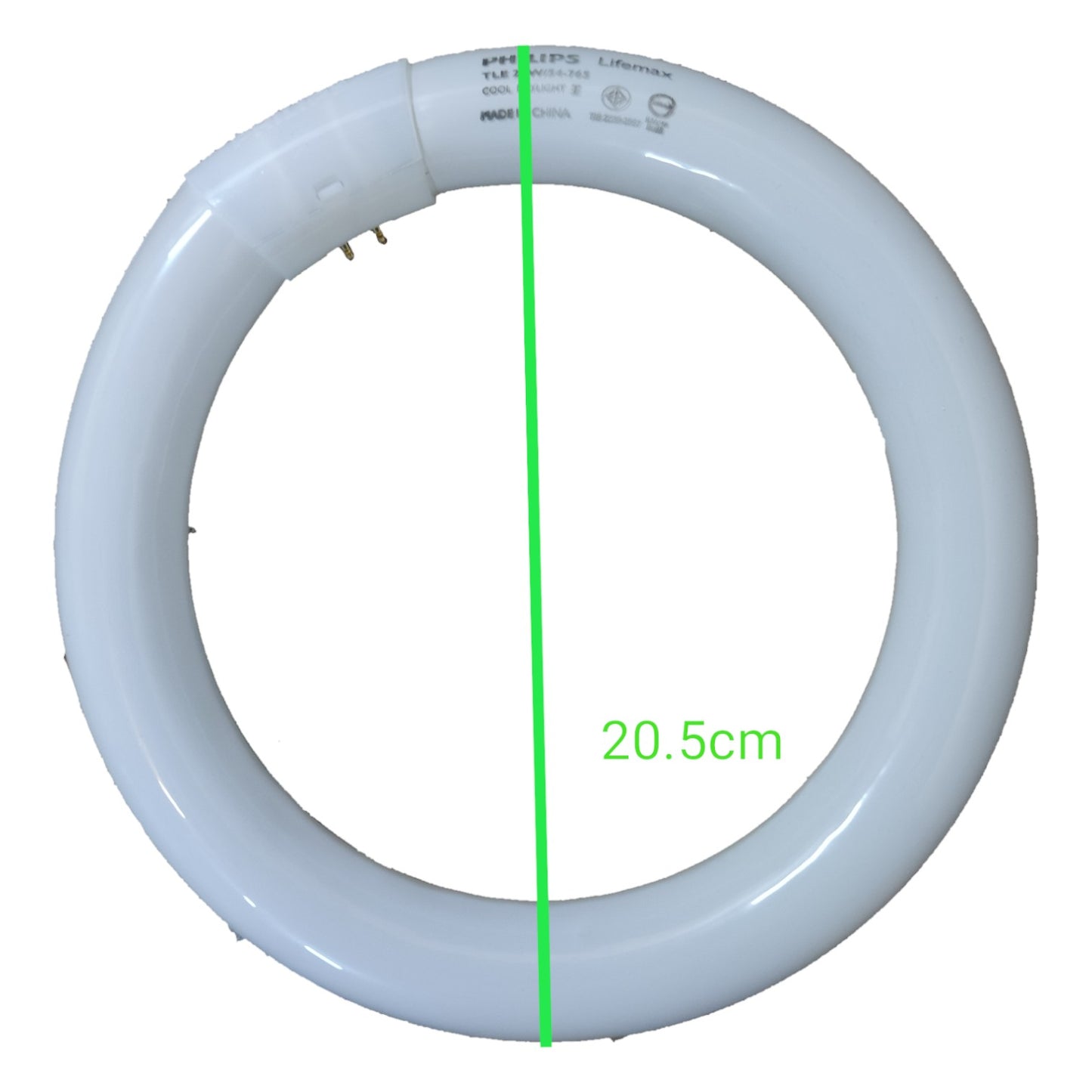 Philips 22W Circular Fluorescent Tube Lifemax T-9 G10q Daylight 6500K TLE22W/54-765