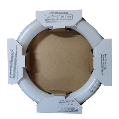 Philips 22W Circular Fluorescent Tube Lifemax T-9 G10q Daylight 6500K TLE22W/54-765