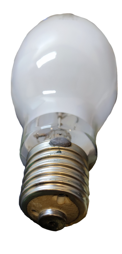 Philips 250W sodium lamp E40 with a white bulb design for high intensity lighting applications