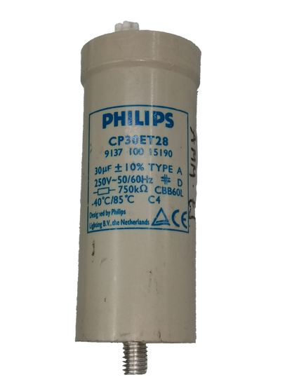 Philips Capacitor CP30ET28 30UF electrical component for circuit applications