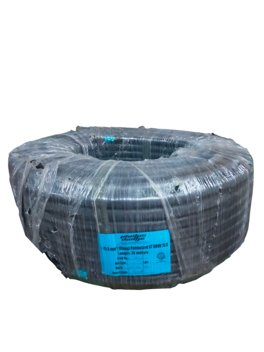 Phelps Dodge 3 core 5.5mm royal cord wire coil wrapped in clear 