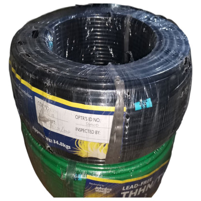 Phelps Dodge 22mm THHN Wire AWG 4/7 THWN Stranded Wire Blue 1 Roll - 150 Meters