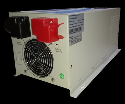 Denko 3000W Inverter 24VDC to 220V AC with cooling fan and battery terminals