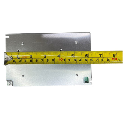ZwitseRise Power Supply 24V 5A metal casing with measuring tape showing dimensions