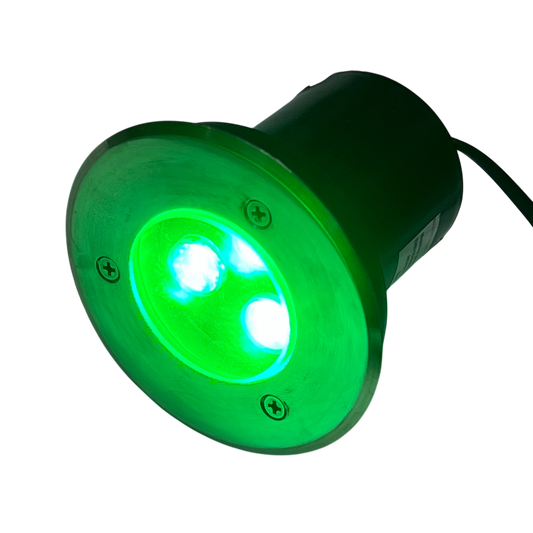 China 3W LED Pool Light 12V Green Waterproof Accessory
