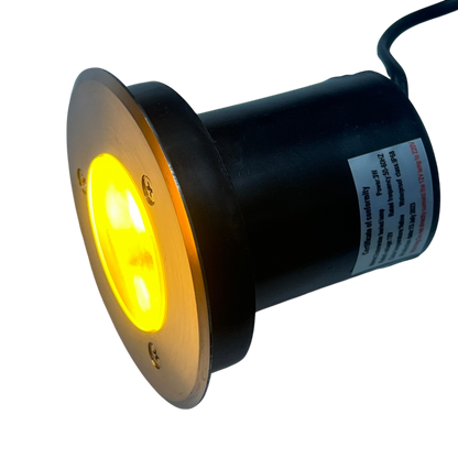 China 3W LED Pool Lights 12V Yellow Color
