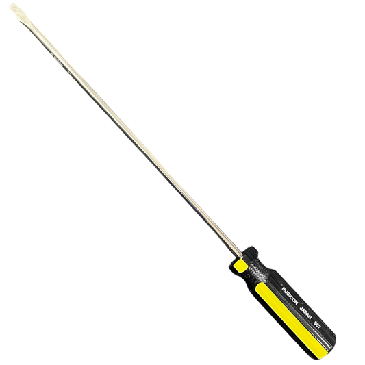 Rubicon 10 Inches 6mm x 250mm Flat Head Screwdriver Made in Japan 907