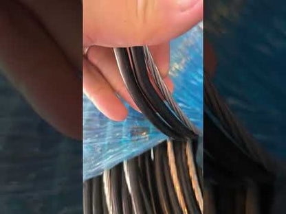 Philflex Service Drop Wire Triplex AWG 6/7 14mm 2 Insulated and 1 Bare 1 Meter