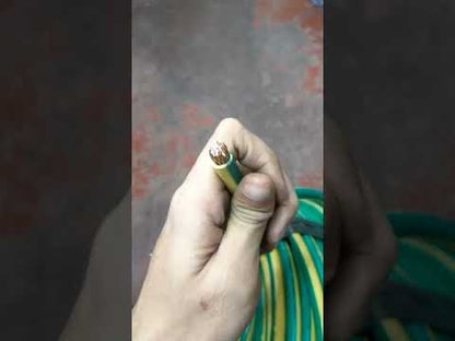 Grippes 35mm Grounding Cable Durable Wire (25 Meters) Yellow/Green