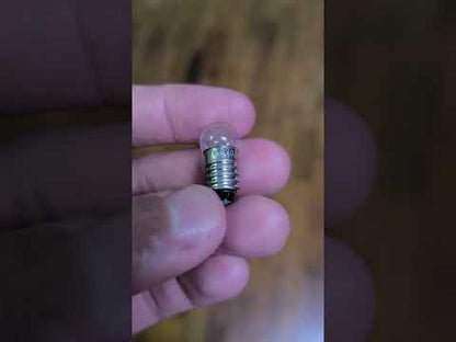 Flash Light Bulb E10 6V 0.5A Round