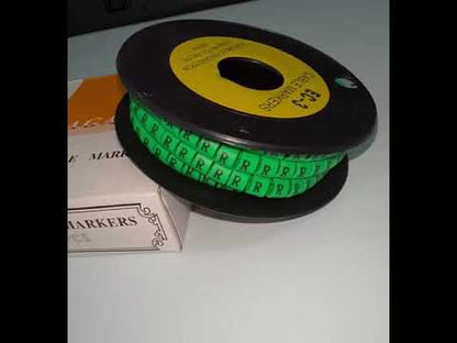 Cable (R) Marker 5.0mm to 7.2mm EC-3G 350pcs Green