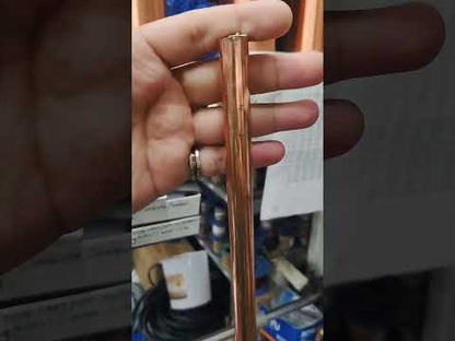 Grounding Rod 1 Meter x 5/8 with Grounding Clamp 16mm (Copper Plated)