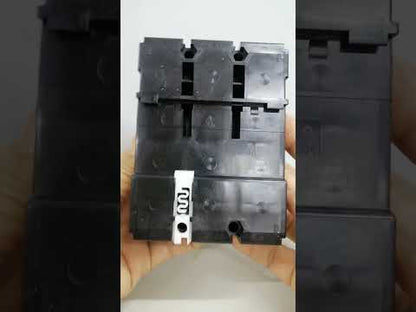 Fuji MCCB Molded Case Circuit Breaker BW100EAG-CE 60A 3Pole 25kAIC@230VAC, 10kAIC@380/440VAC, 7kAIC@500VAC Dimension (mm )75(W)x 100(H)x 60(D)