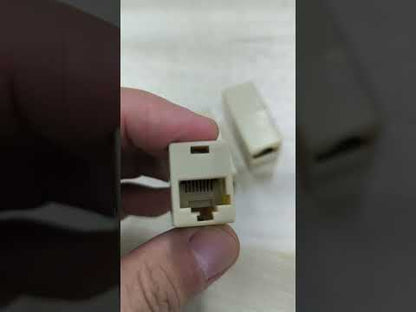 LAN Line Adapter Extender RJ45 Female to RJ45 Female (2pcs+1pc free)