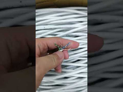 Comscope CAT6 UTP 300 Meters, LAN Cable, Ethernet Cable, Data Cable, Internet Cable, CAT 6 Cable AWG 24 4 Pairs White