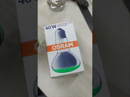 Osram 40W Spotlight E27 220V Green R63 Belcolor